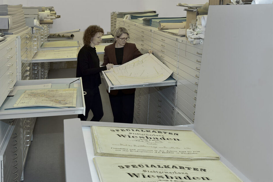 Die Karten- und Plänesammlung