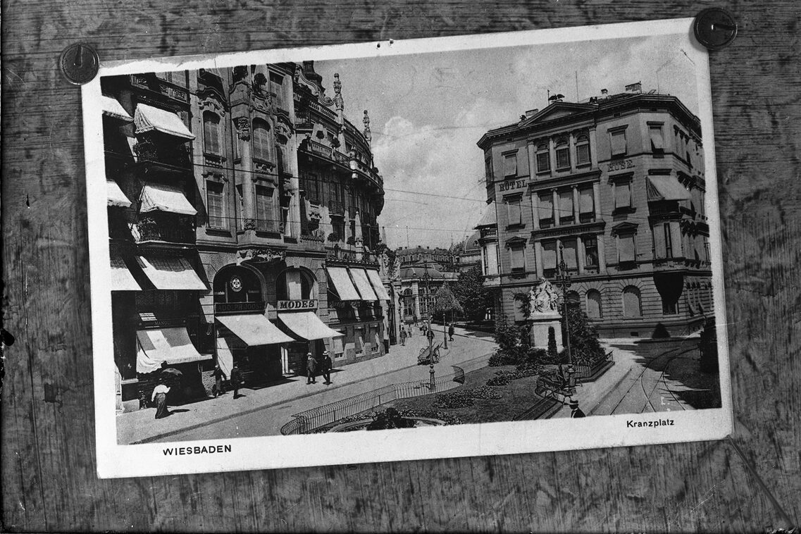 Historische Aufnahme des Kranzplatzes