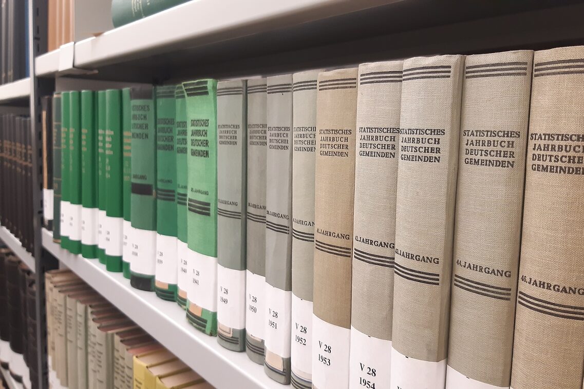 Präsenzbibliothek des Stadtarchivs