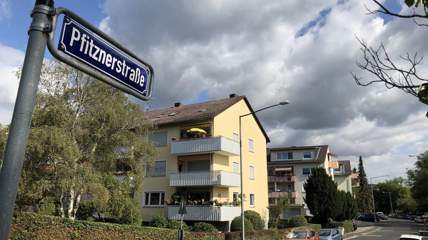 Blick in die Pfitznerstraße