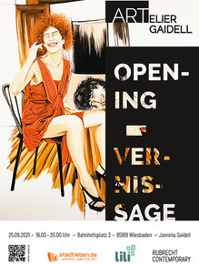 Poster Opening Artelier Gaidell