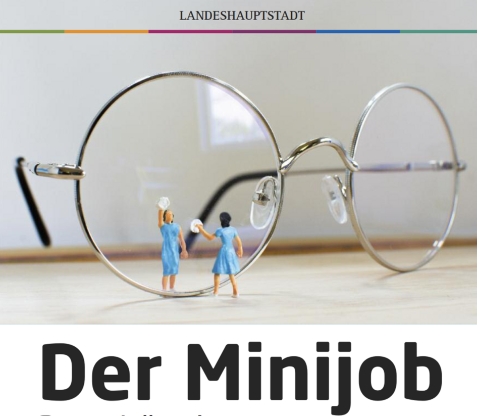Bild der Broschüre nützliche Informationen zum Minijob