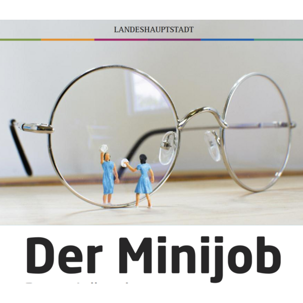 Picture of the brochure useful information on mini-jobs