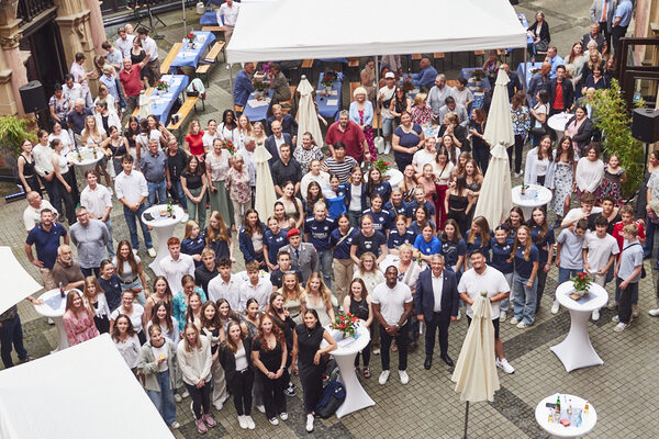 Ehrung Sportlerinnen und Sportler