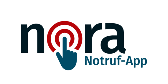 Logo der nora - Notruf App