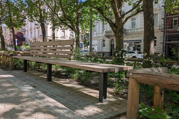 Sedanplatz redesenată a fost inaugurată