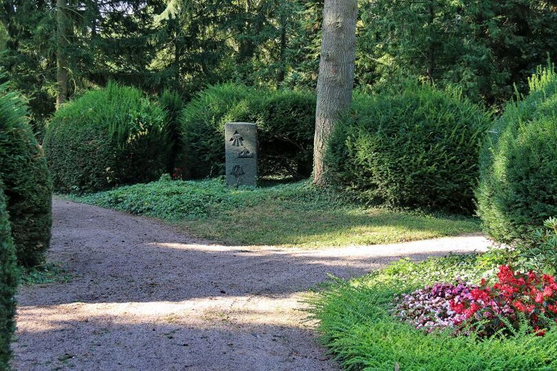 Вид на могильник