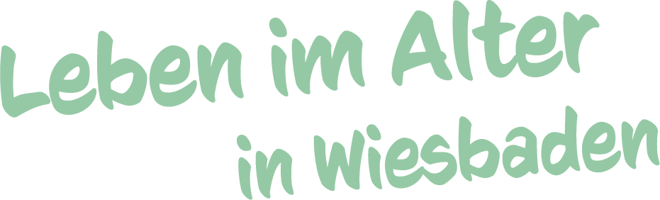 Slogan Leben im Alter