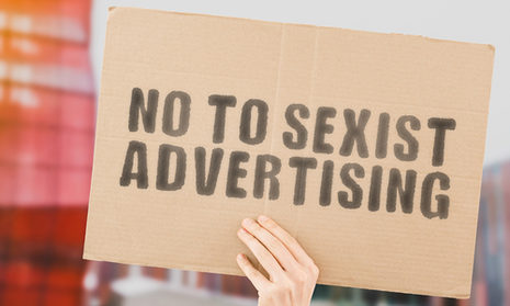 Nein zu geschlechtsdiskriminierender und sexistischer Werbung