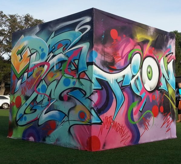 Graffitiwürfel