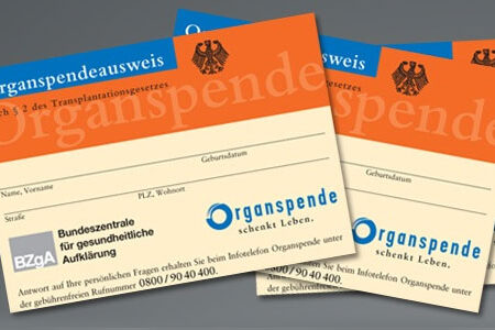 Organ donor cards