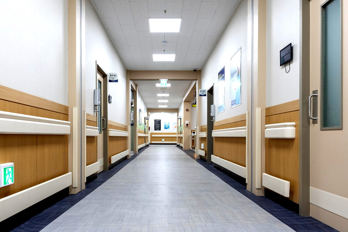 Hospital corridor