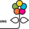Logo mit Blume