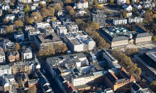Luftbilder Herbst - Blick auf den Neubau Museum Reinhard Ernst.