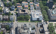 Luftbild Wilhelmstraße und Museum Reinhard Ernst