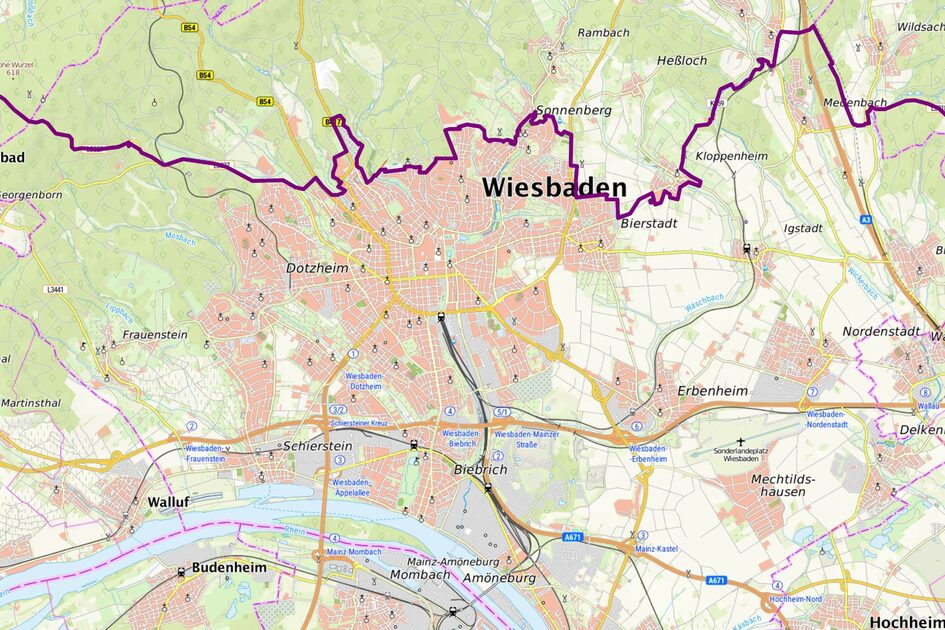 Secțiunea hărții ASP