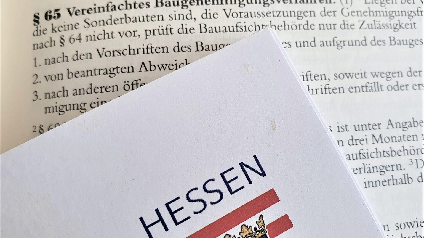 Vereinfachtes Baugenehmigungsverfahren (§ 65 HBO)