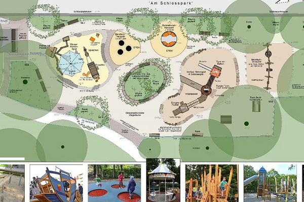 Entwurfsplanung Kinderspielplatz Am Schlosspark