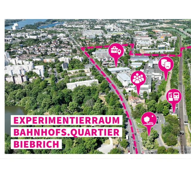 Przestrzeń eksperymentalna Bahnhofs.Quartier Biebrich
