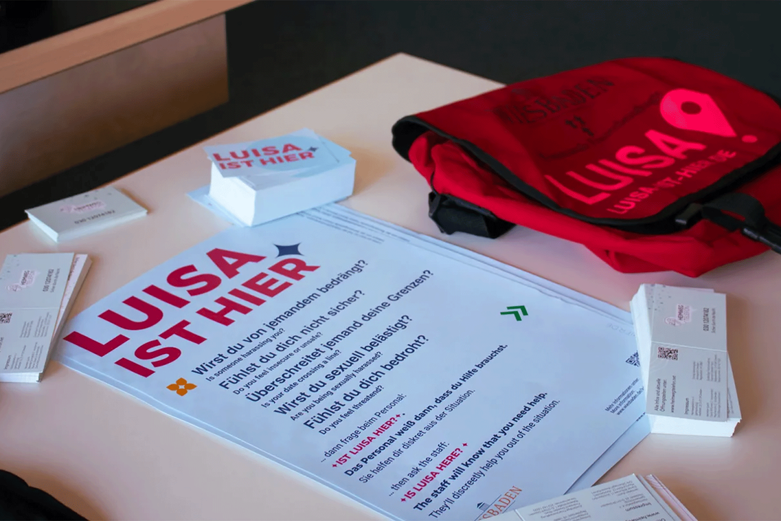 Materialien zur Kampagne, Schulungstermin an der Hochschule RheinMain