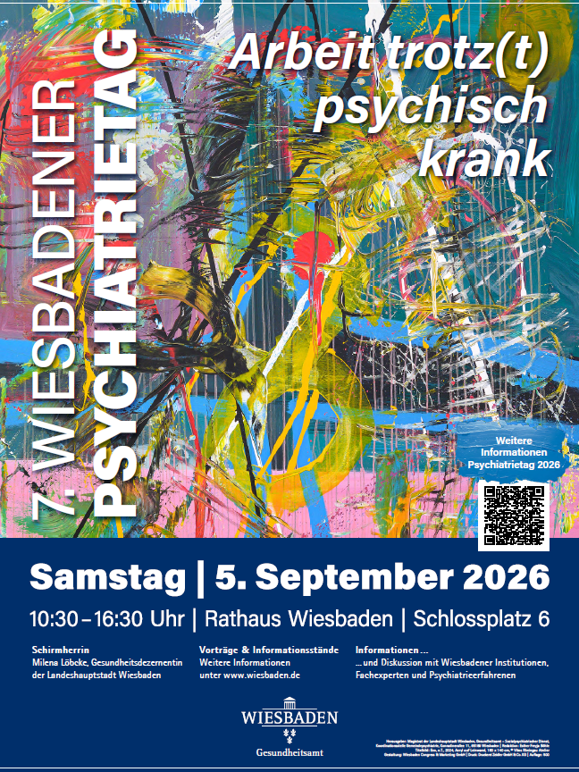 Plakat zum Psychiatrietag