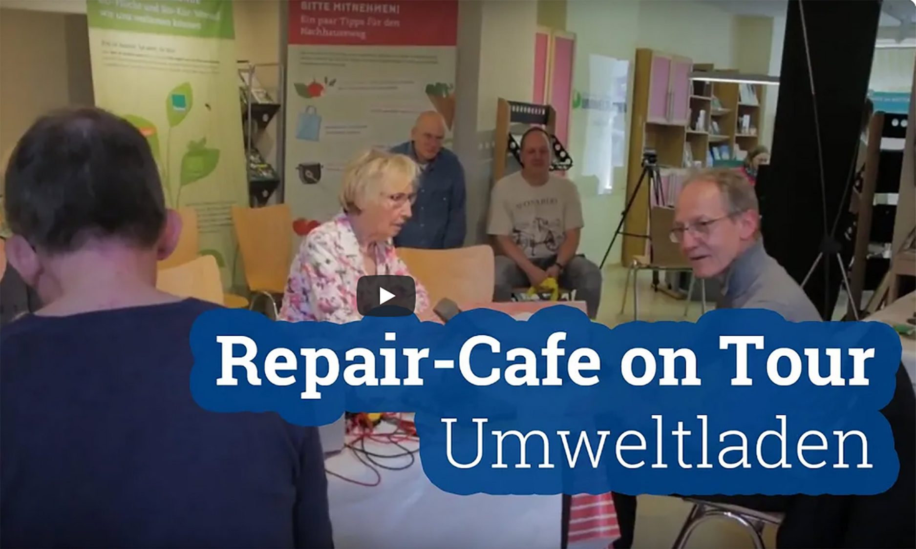 Repair-Cafe on Tour im Umweltladen / Landeshauptstadt Wiesbaden