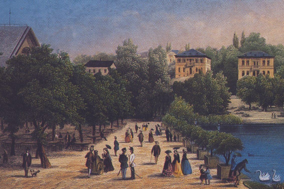 Historische Ansicht von Wiesbaden
