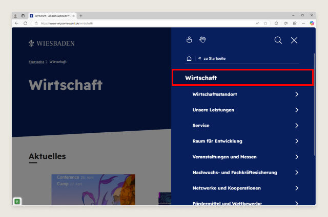 Foto von Wiesbaden.de Kategorie "Wirtschaft"