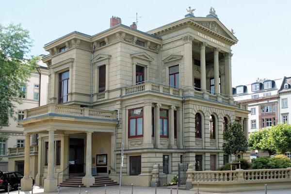 Villa Clementine von außen.