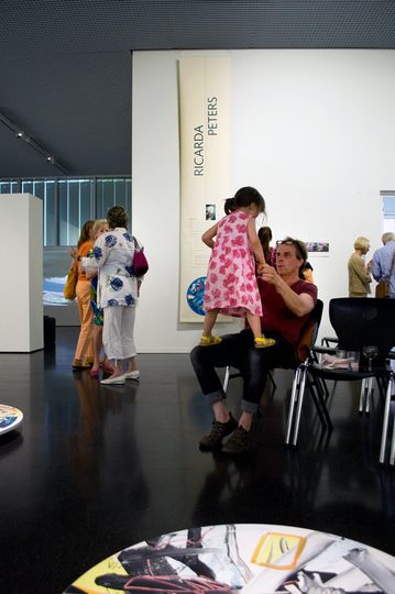Ausstellungseröffnung Ricarda Peters am 24. Juli 2015.