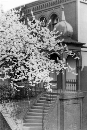 Küster-Wohnung der Synagoge Wiesbaden, 1863 - 1869 erbaut, 1938 zerstört