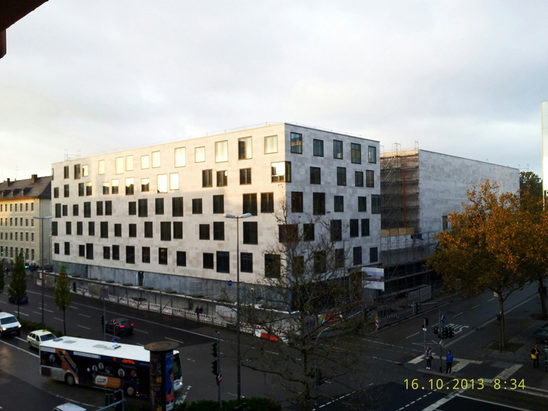 Bauvorhaben am Platz der Deutschen Einheit - 16. Oktober 2013