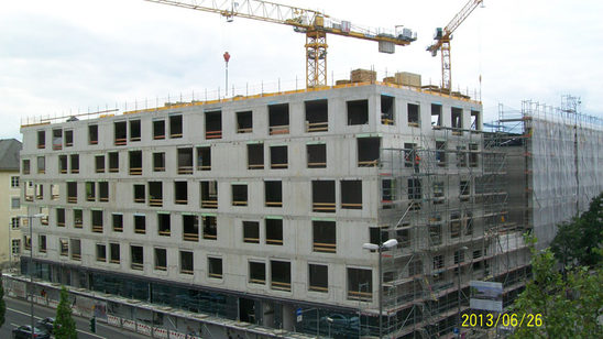 Bauvorhaben am Platz der Deutschen Einheit - 26. Juni 2013