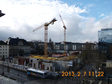 Bauvorhaben am Platz der Deutschen Einheit - 7. Februar 2013.