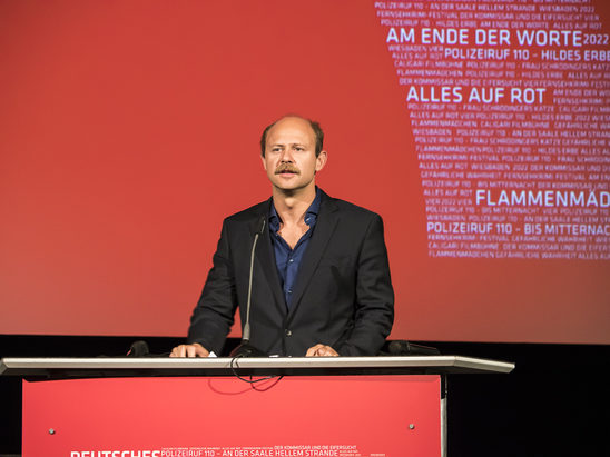 Verleihung 18.Deutscher FernsehKrimi-Preis/Moritz Führmann