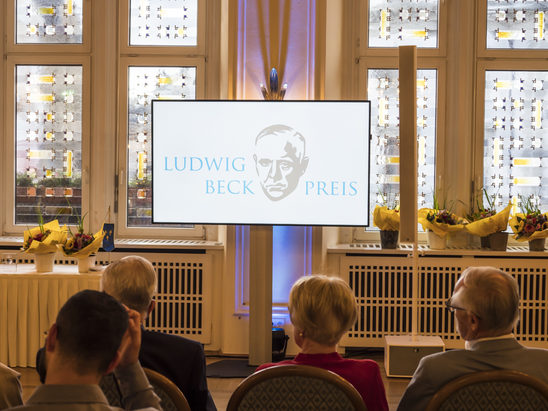 Verleihung Ludwig-Beck-Preis