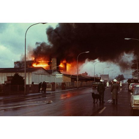 Brandunglück 1971 bei Linde in Wiesbaden