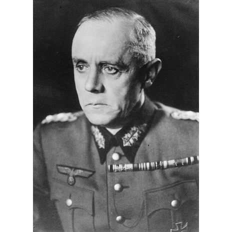 Generaloberst Ludwig Beck. Fotograf unbekannt.