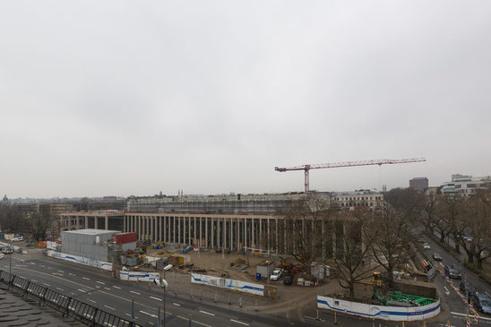 Baufortschritt RheinMain CongressCenter - Stand Februar 2017.