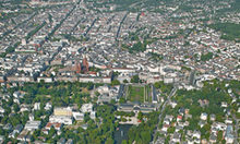Luftaufnahme von Wiesbaden