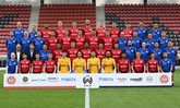 Teamfoto SVWW für die Saison 2023/24 in der 2. Bundesliga