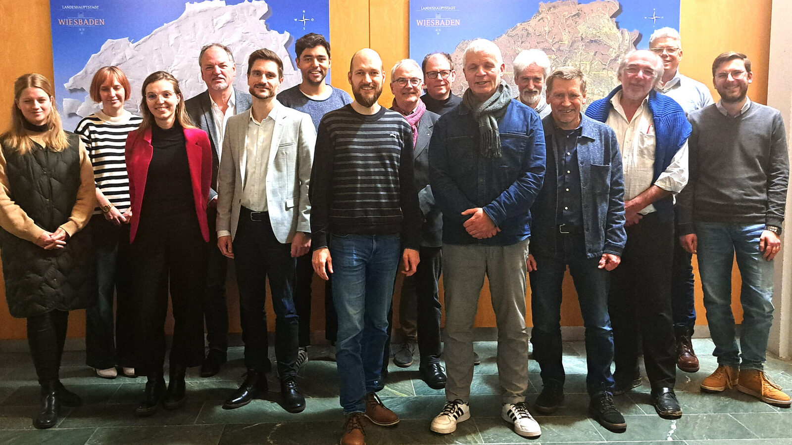 Mitglieder des Klimaschutzbeirats in Wiesbaden 2023