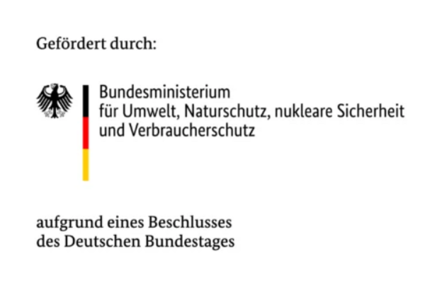 Gefördert durch: Bundesministerium für Umwelt, Naturschutz, nukleare Sicherheit und Verbraucherschutz
