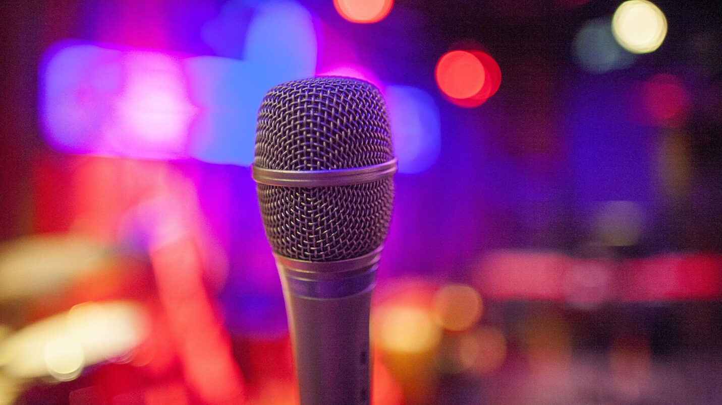 Ein Mikrofon