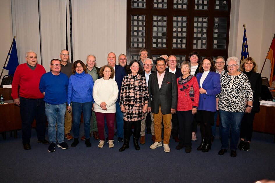 Gruppenfoto vom Vorstand des Seniorenbeirats