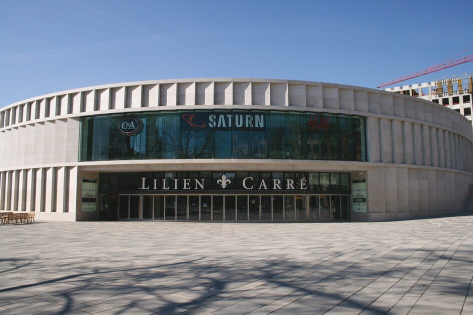 Außenansicht des Lilien-Carré Wiesbaden