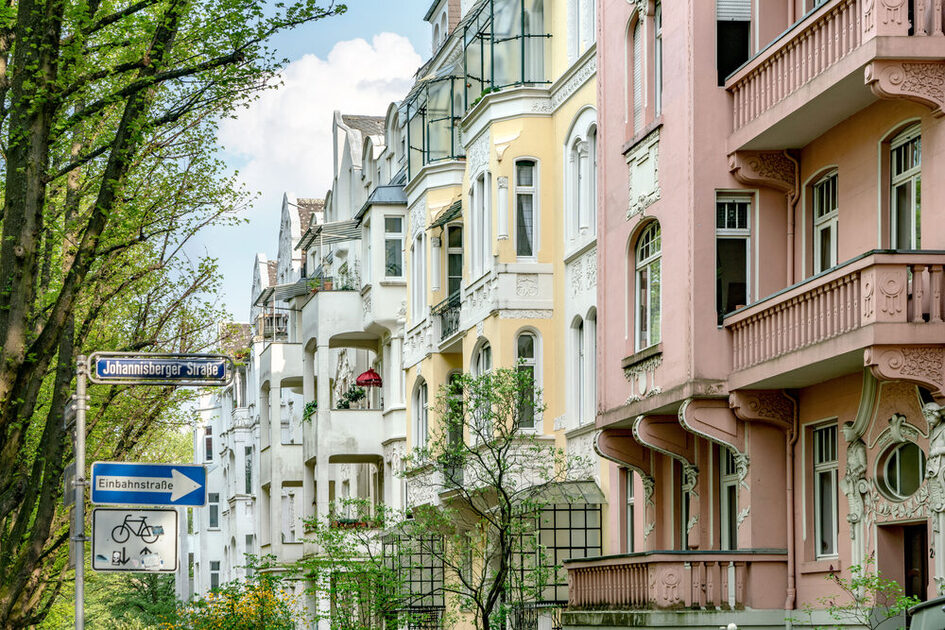 Rheingauviertel Wiesbaden Altbauen