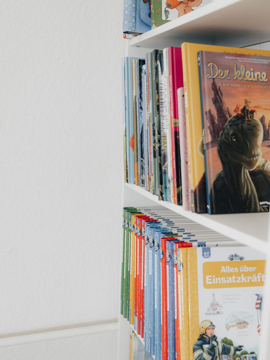 Große Auswahl an Büchern.