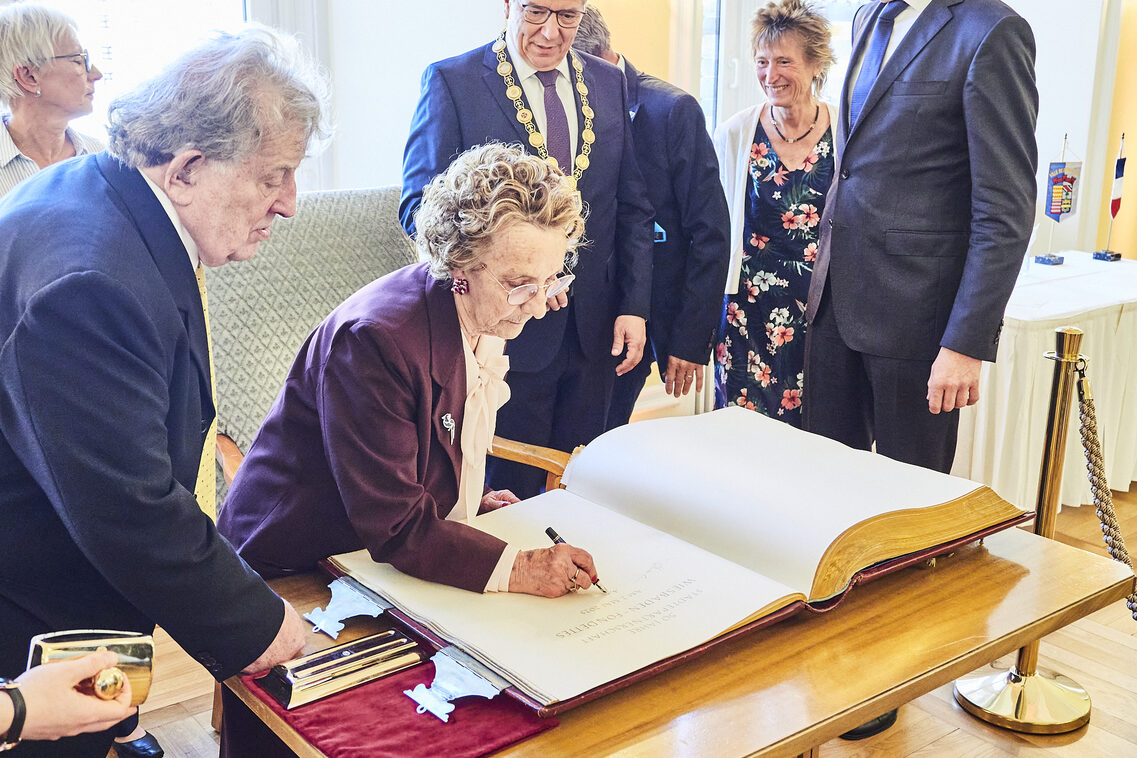 50 yıllık kardeş şehir Wiesbaden-Fondettes