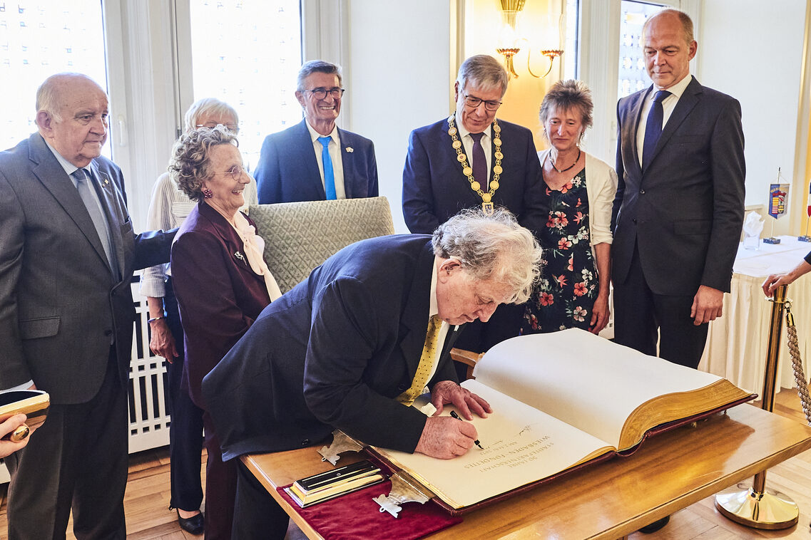 50 yıllık kardeş şehir Wiesbaden-Fondettes
